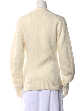 Helmut Lang Wool V-Neck Sweater