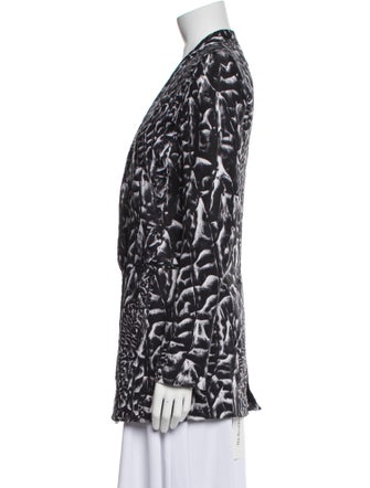 Helmut Lang Linen Printed Coat