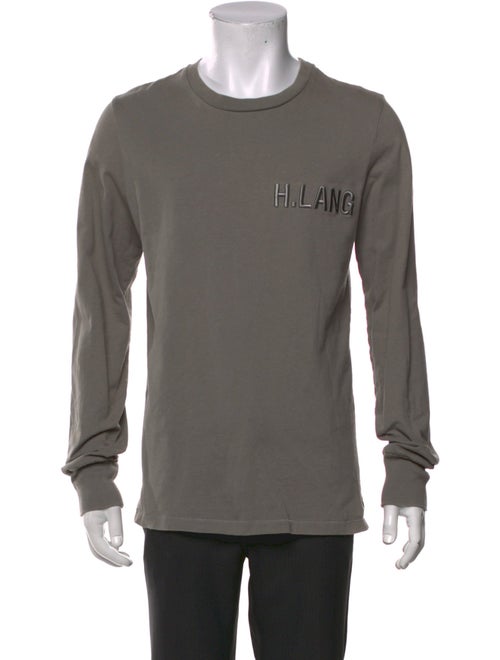 Helmut Lang Graphic Print Crew Neck T-Shirt