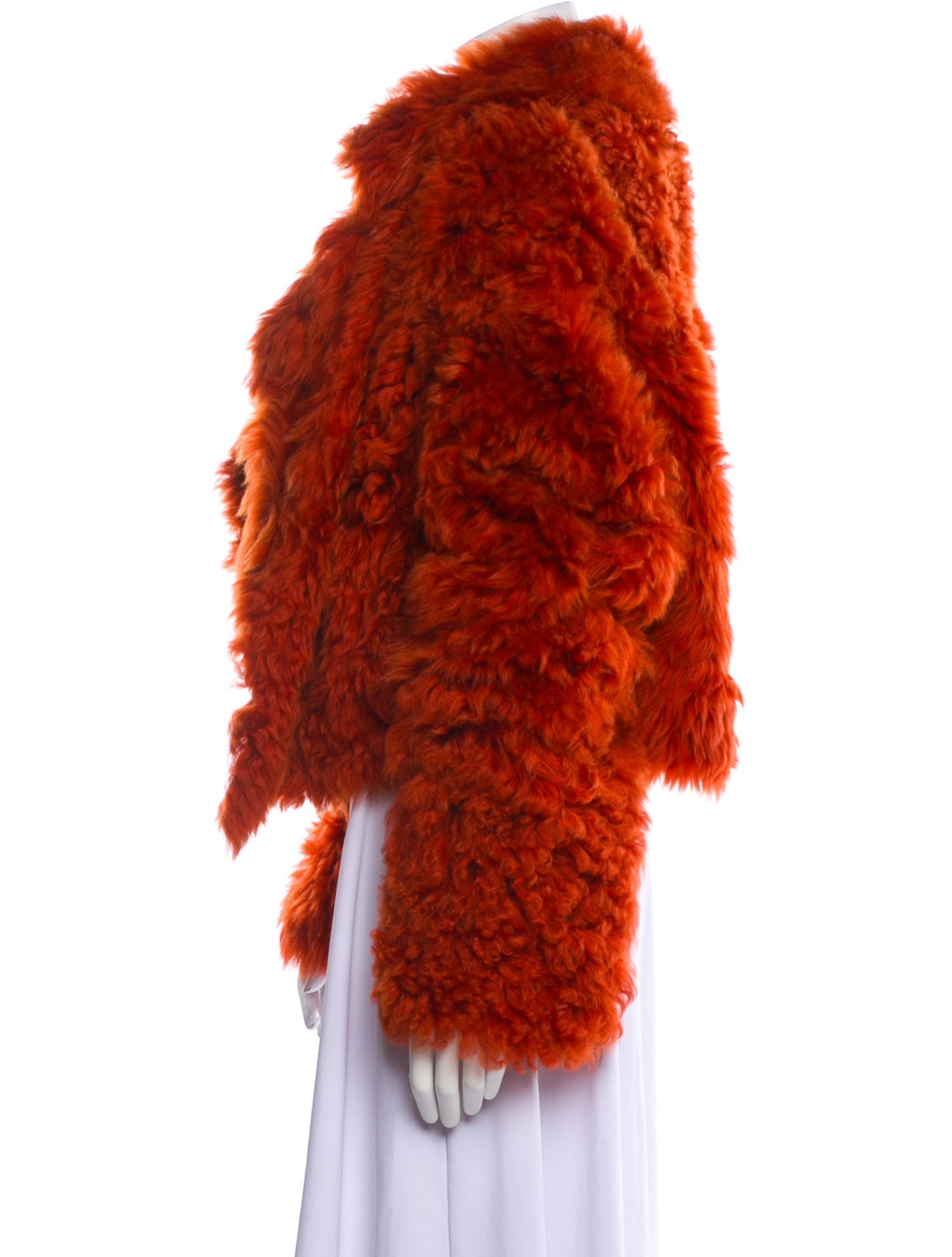 Helmut Lang Shearling Fur Jacket