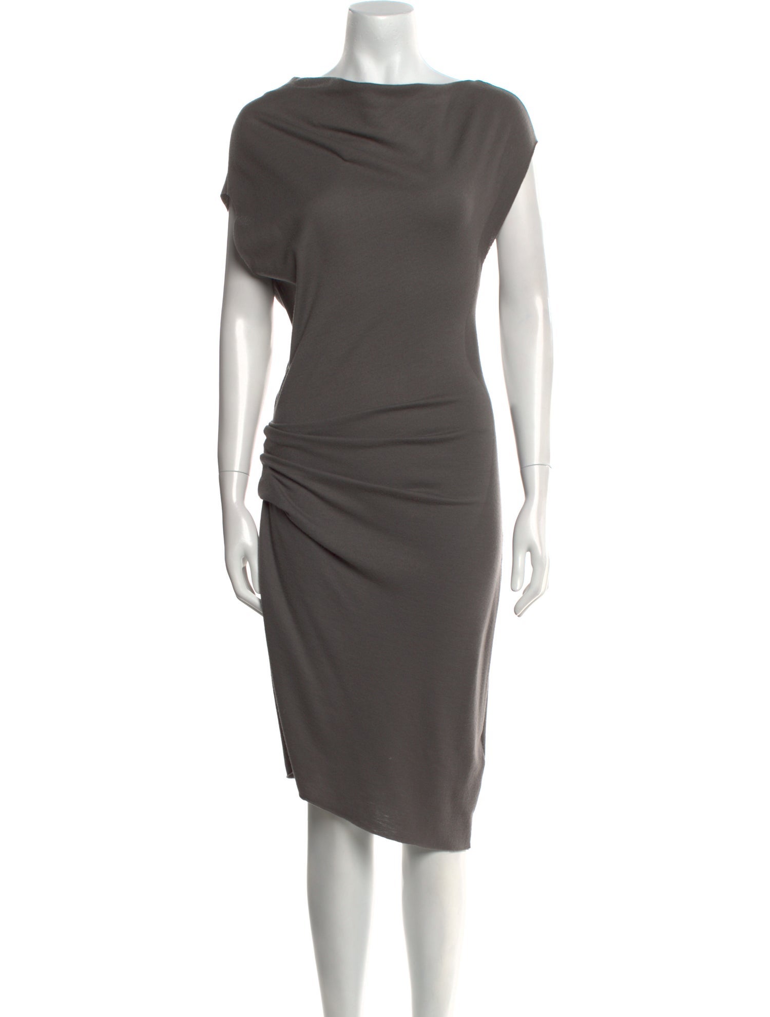 Helmut Lang Wool Midi Length Dress