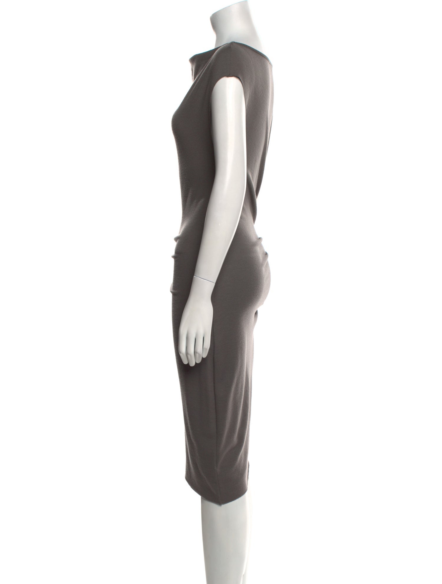 Helmut Lang Wool Midi Length Dress