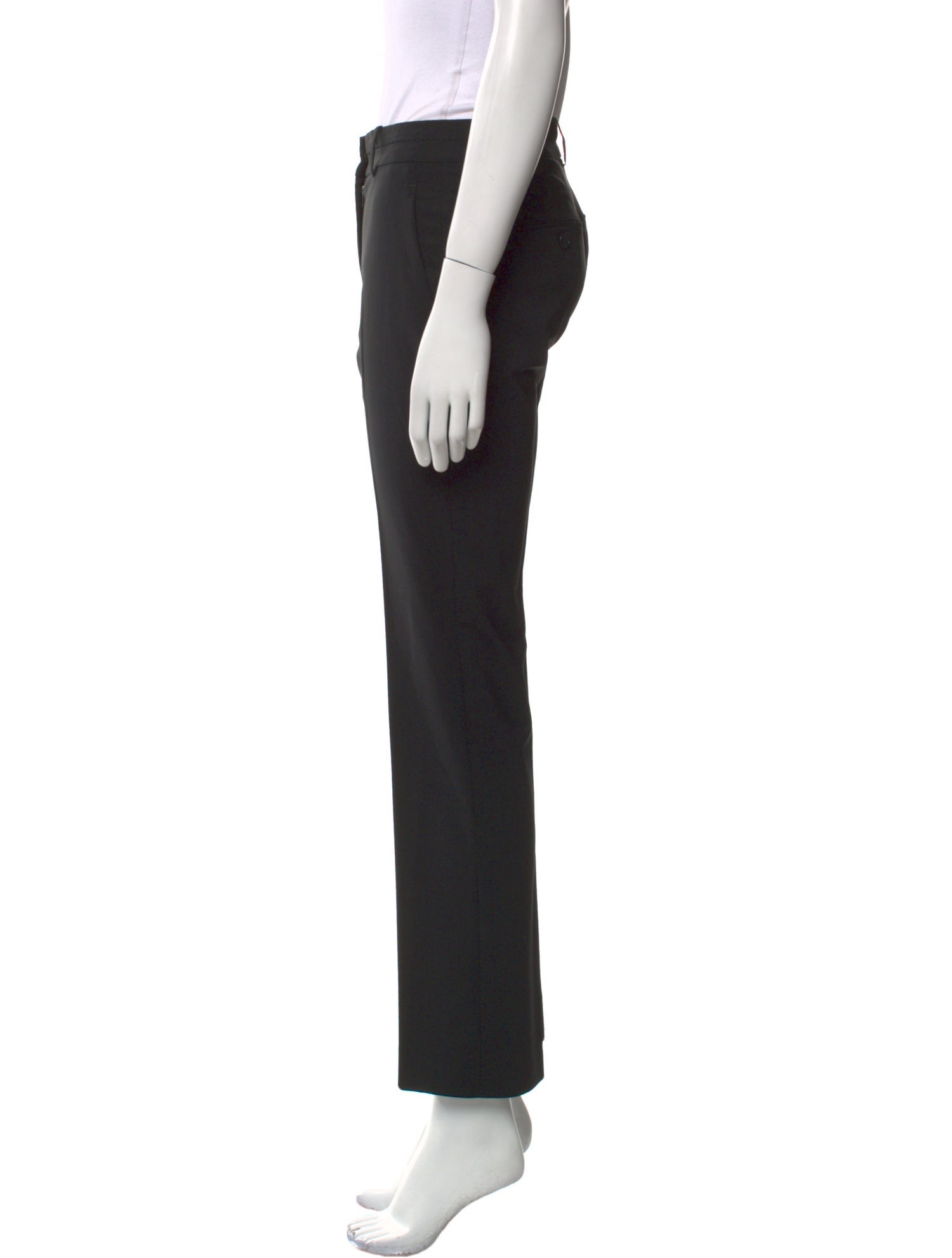 Helmut Lang Wool Straight Leg Pants