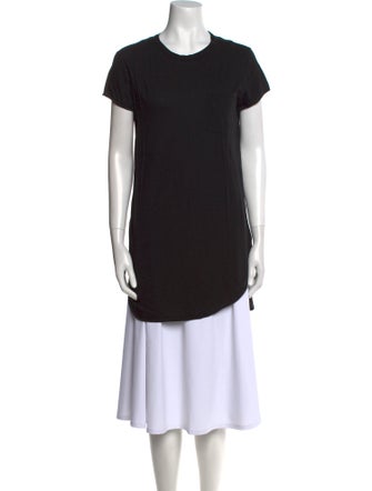 Helmut Lang Crew Neck Short Sleeve Tunic