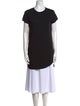Helmut Lang Crew Neck Short Sleeve Tunic