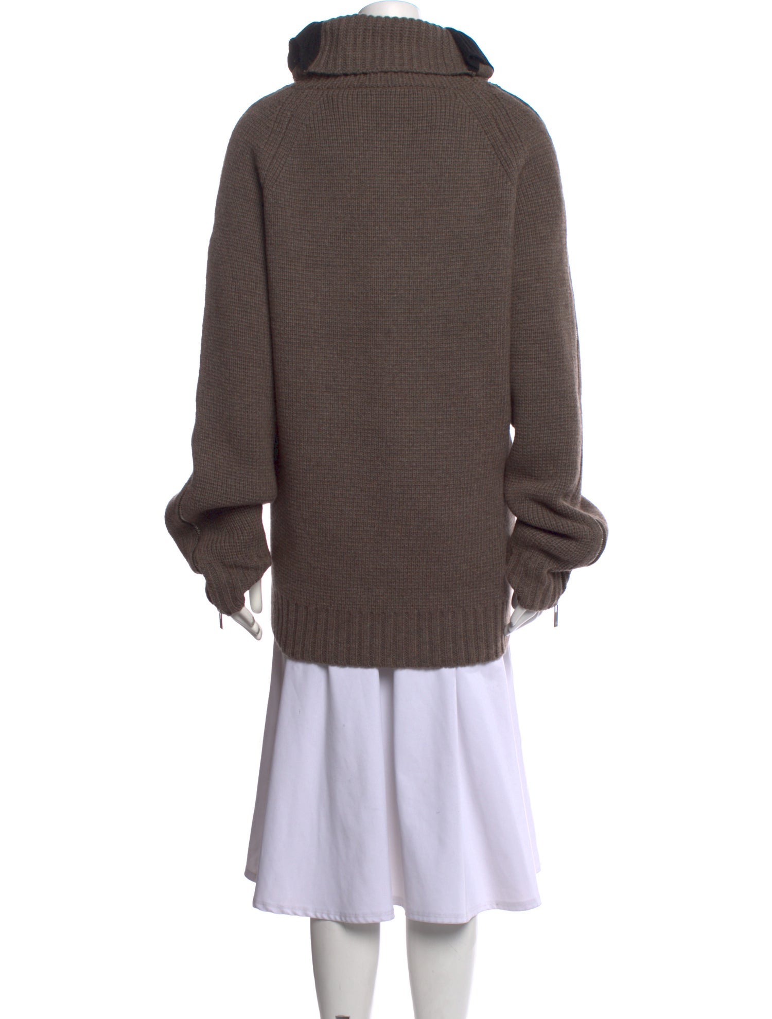 Helmut Lang Wool Turtleneck Sweater