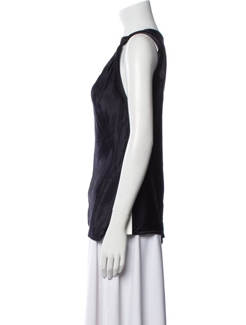 Helmut Lang V-Neck Sleeveless Blouse