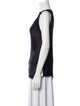Helmut Lang V-Neck Sleeveless Blouse
