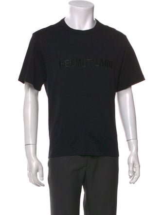 Helmut Lang Graphic Print Crew Neck T-Shirt