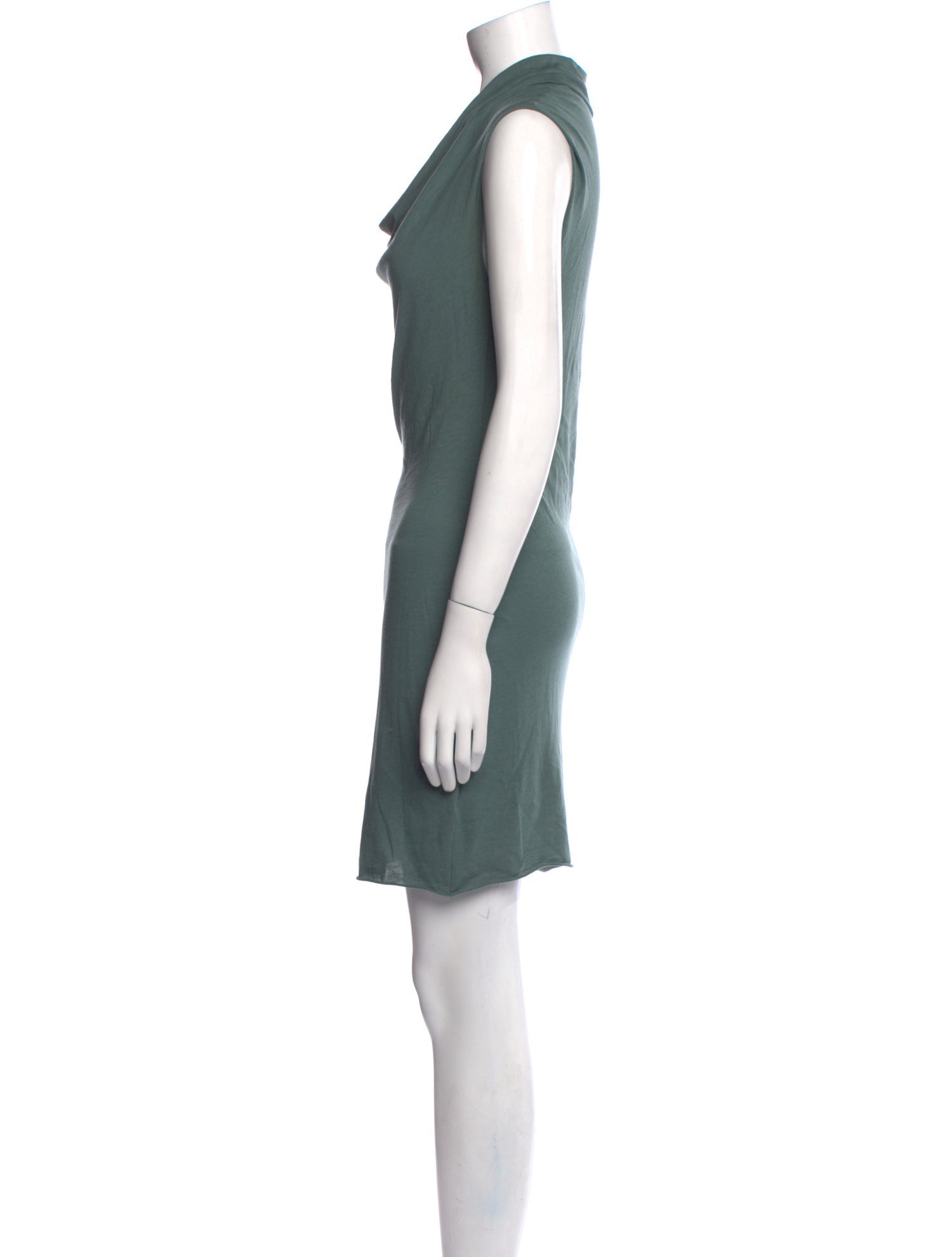 Helmut Lang Cowl Neck Mini Dress