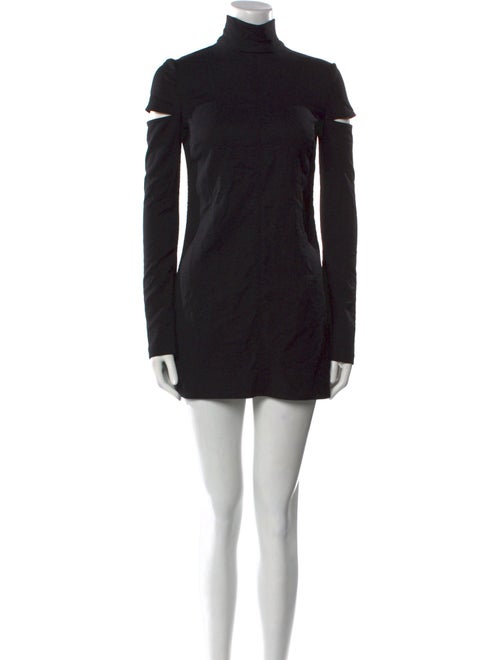 Helmut Lang Turtleneck Mini Dress