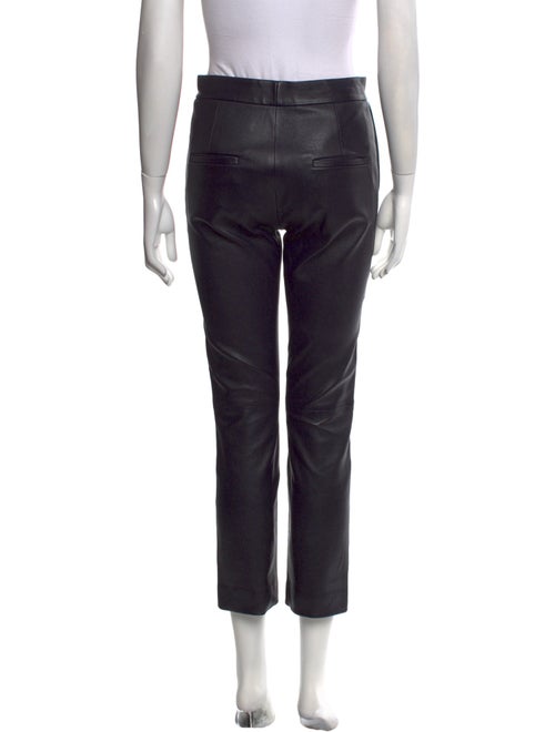 Helmut Lang Lamb Leather Straight Leg Pants