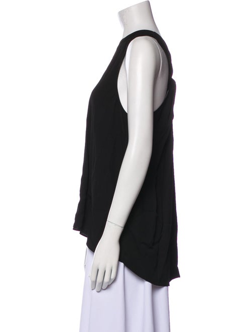 Helmut Lang Crew Neck Sleeveless Top
