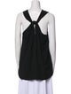Helmut Lang Crew Neck Sleeveless Top