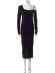 Helmut Lang Nylon Long Dress