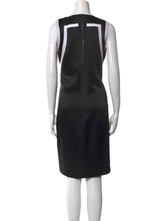 Helmut Lang Printed Knee-Length Dress