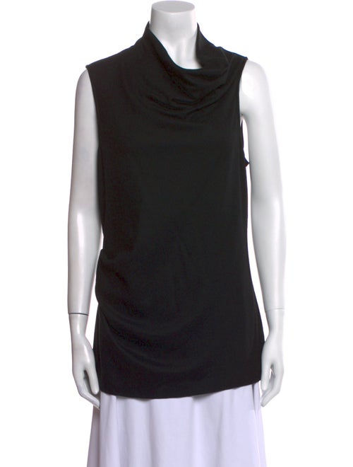 Helmut Lang Wool Cowl Neck Tunic