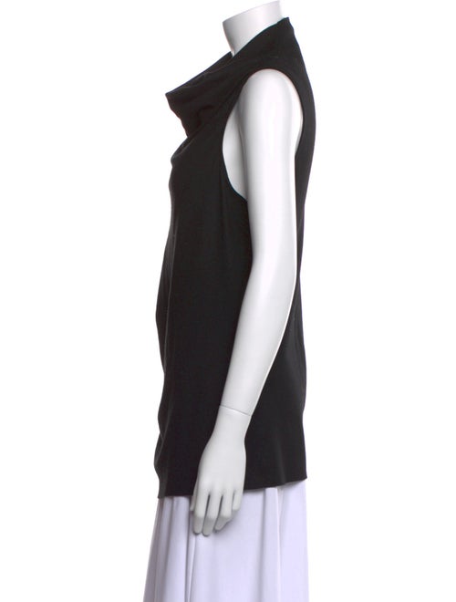 Helmut Lang Wool Cowl Neck Tunic