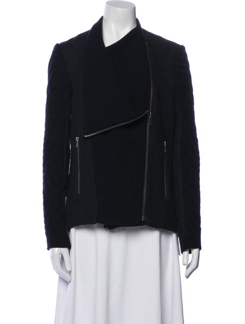 Helmut Lang Wool Biker Jacket