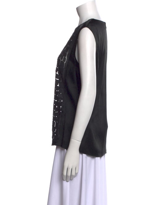 Helmut Lang Printed Crew Neck Top