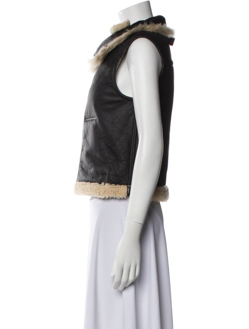 Helmut Lang Shearling Faux Fur Jacket