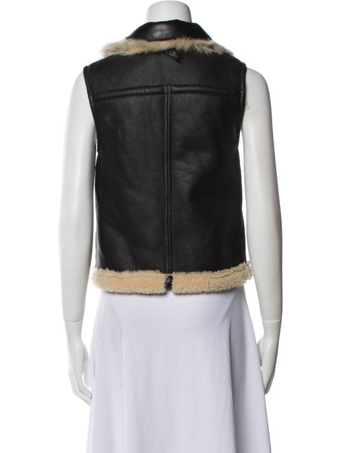 Helmut Lang Shearling Faux Fur Jacket