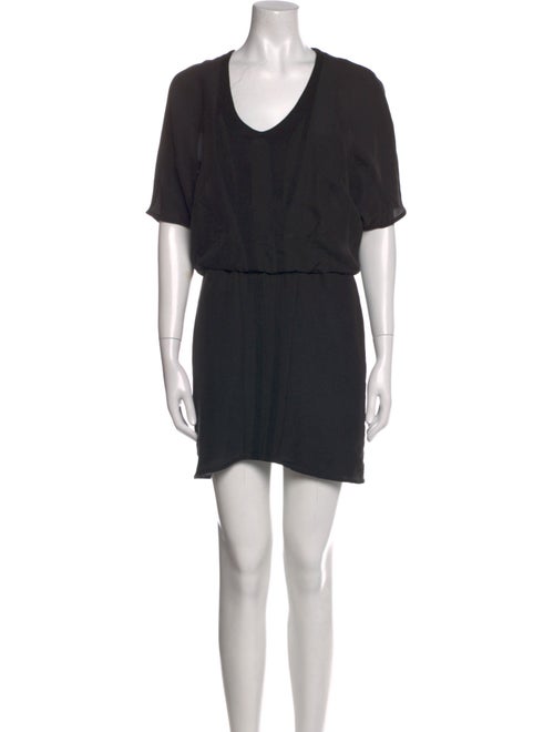 Helmut Lang Scoop Neck Mini Dress