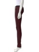 Helmut Lang Leather Skinny Leg Pants
