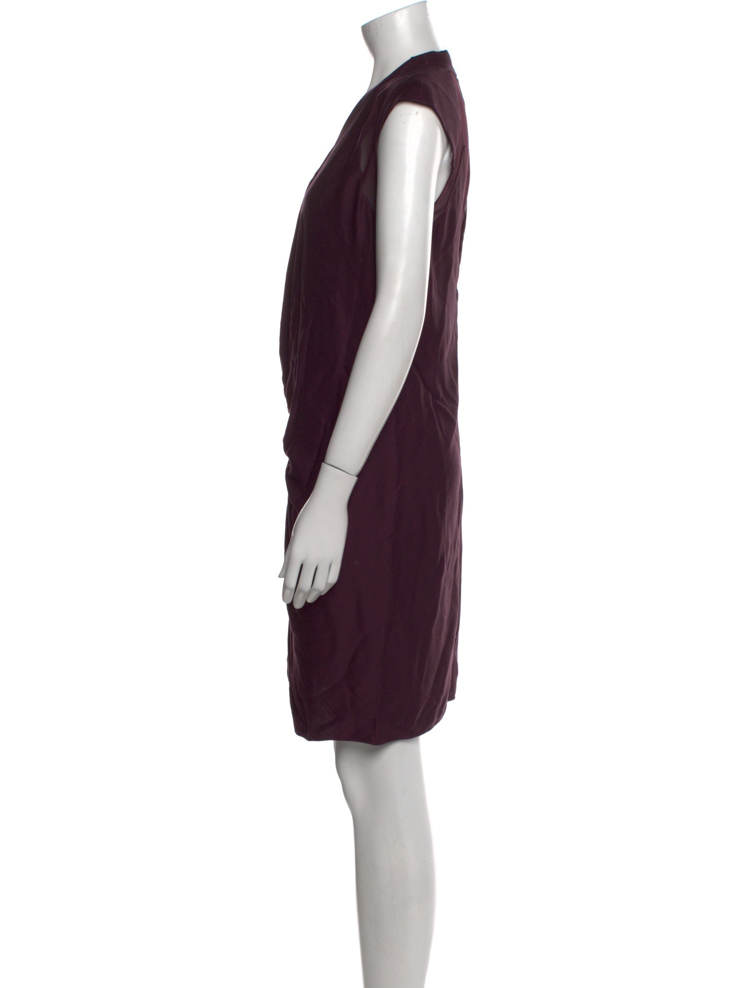 Helmut Lang V-Neck Mini Dress