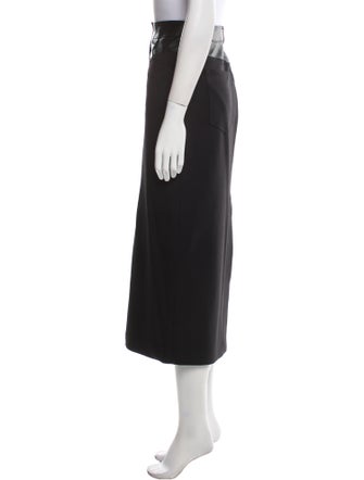 Helmut Lang Midi Length Skirt