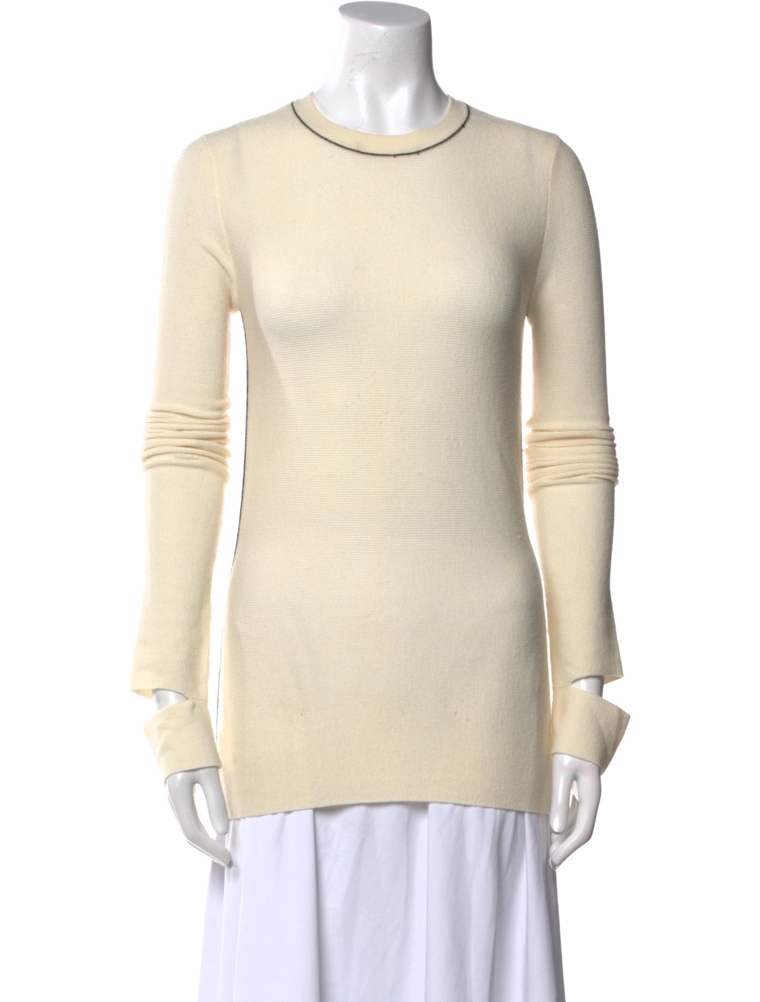 Helmut Lang Wool Crew Neck Sweater