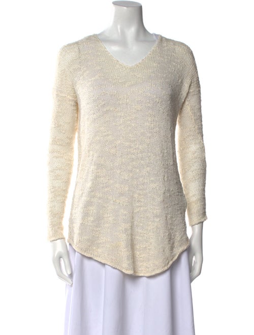 Helmut Lang Silk Scoop Neck Sweater
