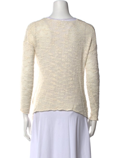 Helmut Lang Silk Scoop Neck Sweater