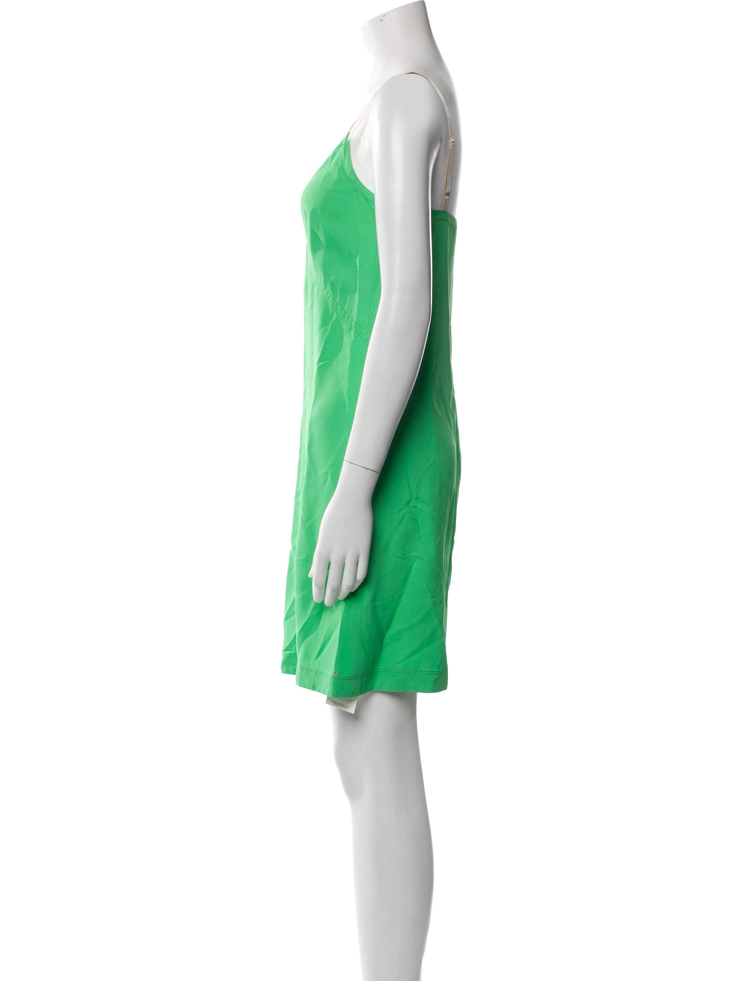 Helmut Lang V-Neck Mini Dress