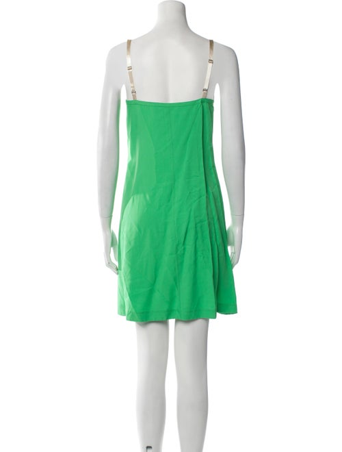 Helmut Lang V-Neck Mini Dress