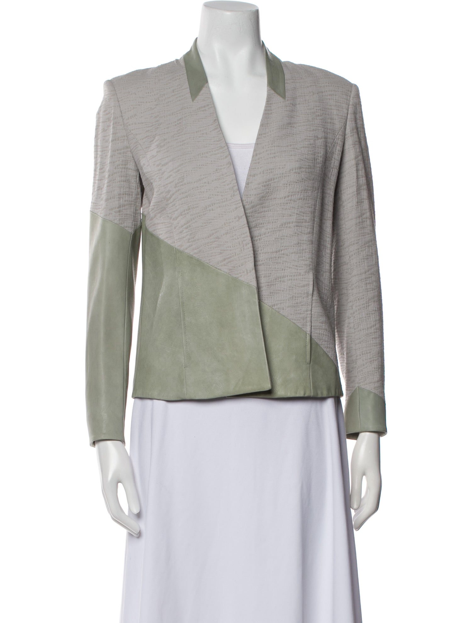 Helmut Lang Lamb Leather Blazer