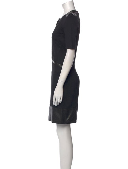 Helmut Lang V-Neck Mini Dress