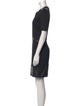 Helmut Lang V-Neck Mini Dress