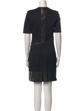 Helmut Lang V-Neck Mini Dress