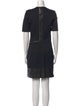 Helmut Lang V-Neck Mini Dress
