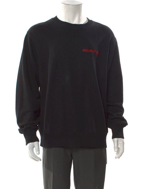 Helmut Lang Graphic Print Crew Neck Sweatshirt