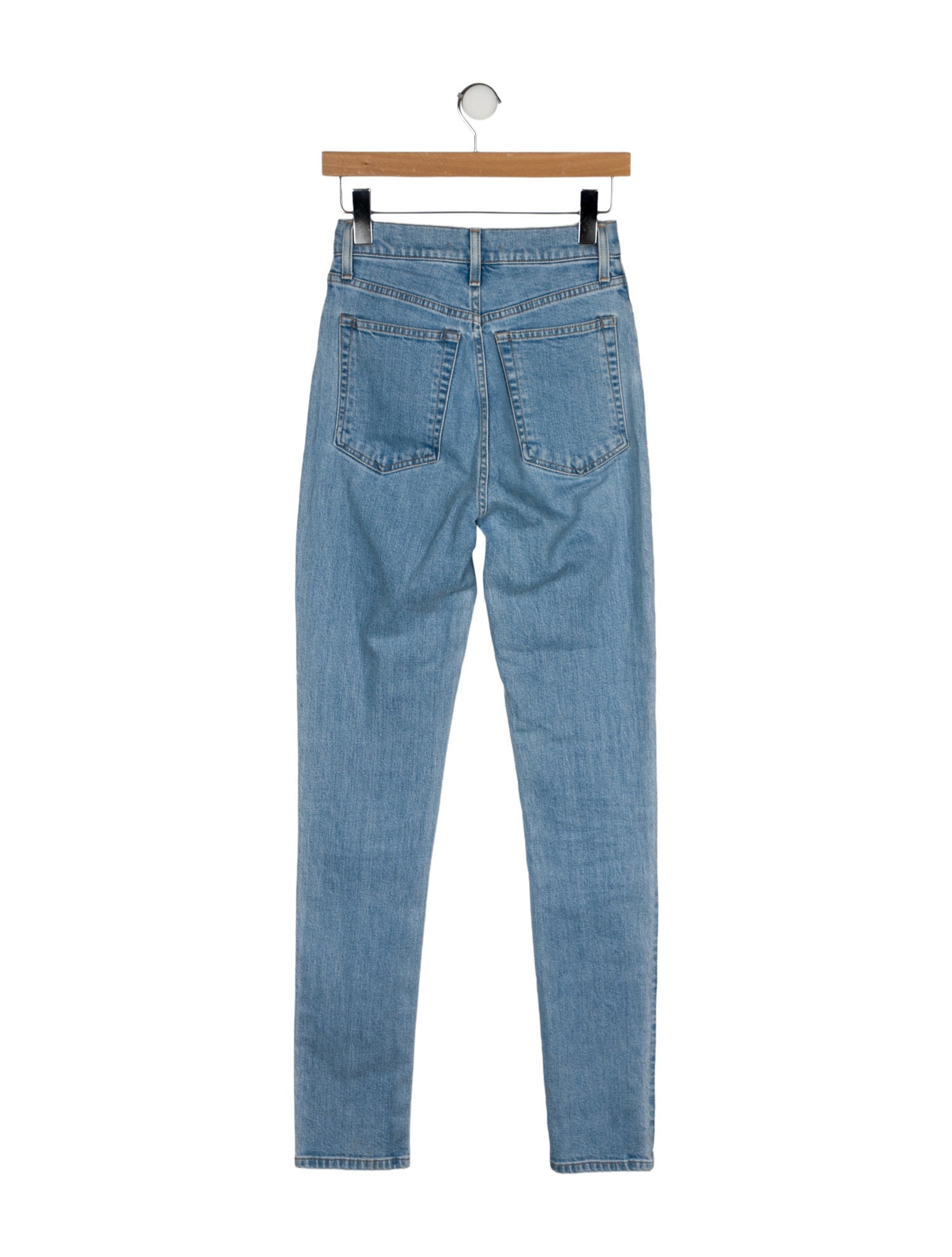 Helmut Lang High-Rise Straight Leg Jeans