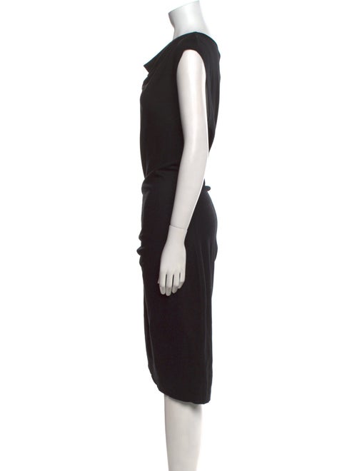 Helmut Lang Wool Midi Length Dress
