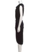Helmut Lang Wool Midi Length Dress