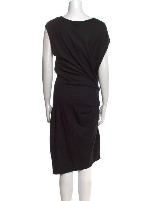 Helmut Lang Wool Midi Length Dress