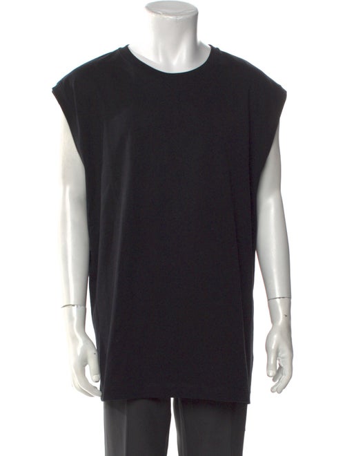 Helmut Lang Crew Neck Sleeveless T-Shirt
