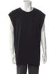 Helmut Lang Crew Neck Sleeveless T-Shirt
