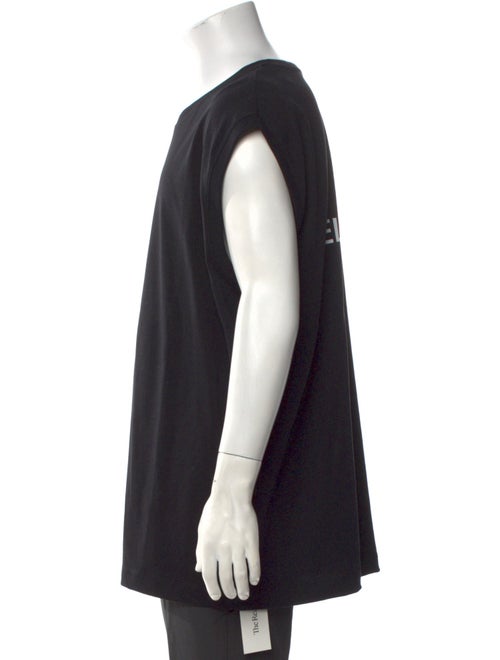 Helmut Lang Crew Neck Sleeveless T-Shirt