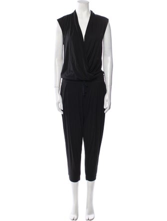 Helmut Lang V-Neck Jumpsuit