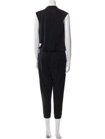 Helmut Lang V-Neck Jumpsuit